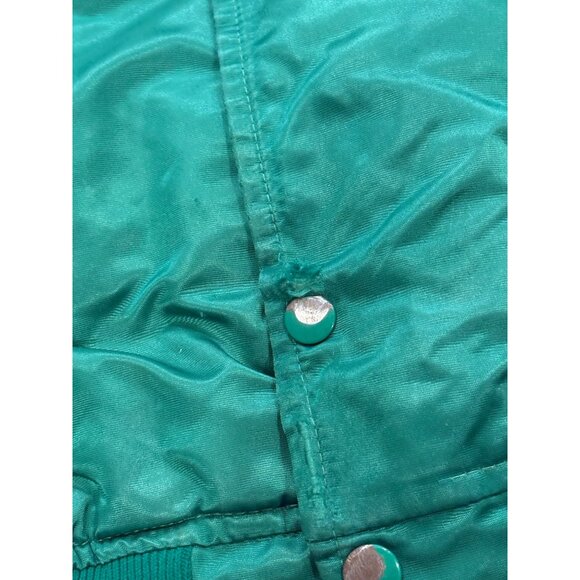 Vintage 1980's Starter Boston Celtics NBA Satin Jacket Green Men's Large - Picture 6 of 10